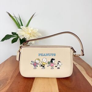 NWT Coach X Peanuts Nolita 19 With Snoopy‎ And Friends Motif